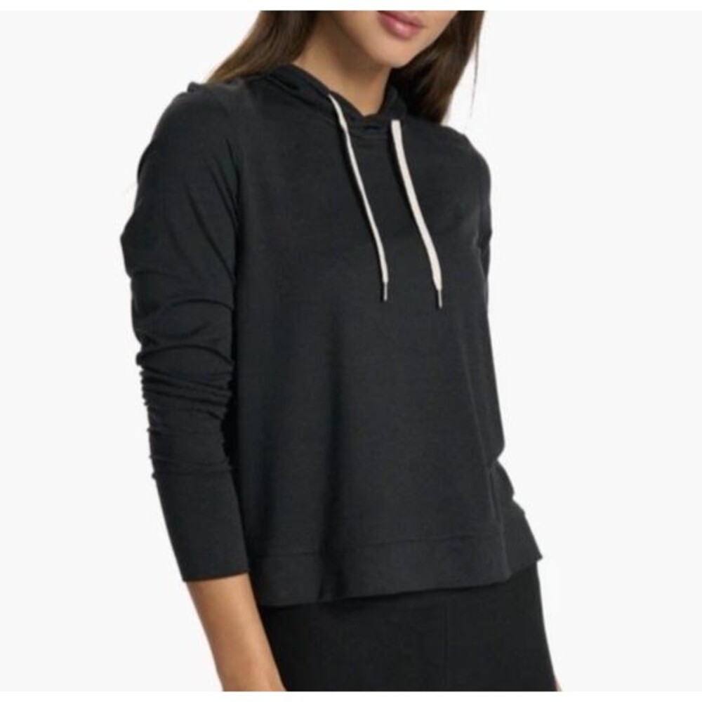 Vuori Women's XL Halo Essential Hoodie Charcoal Heather Athleisure Style VW226